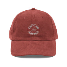 Load image into Gallery viewer, Vintage Corduroy Problem Solver Hat