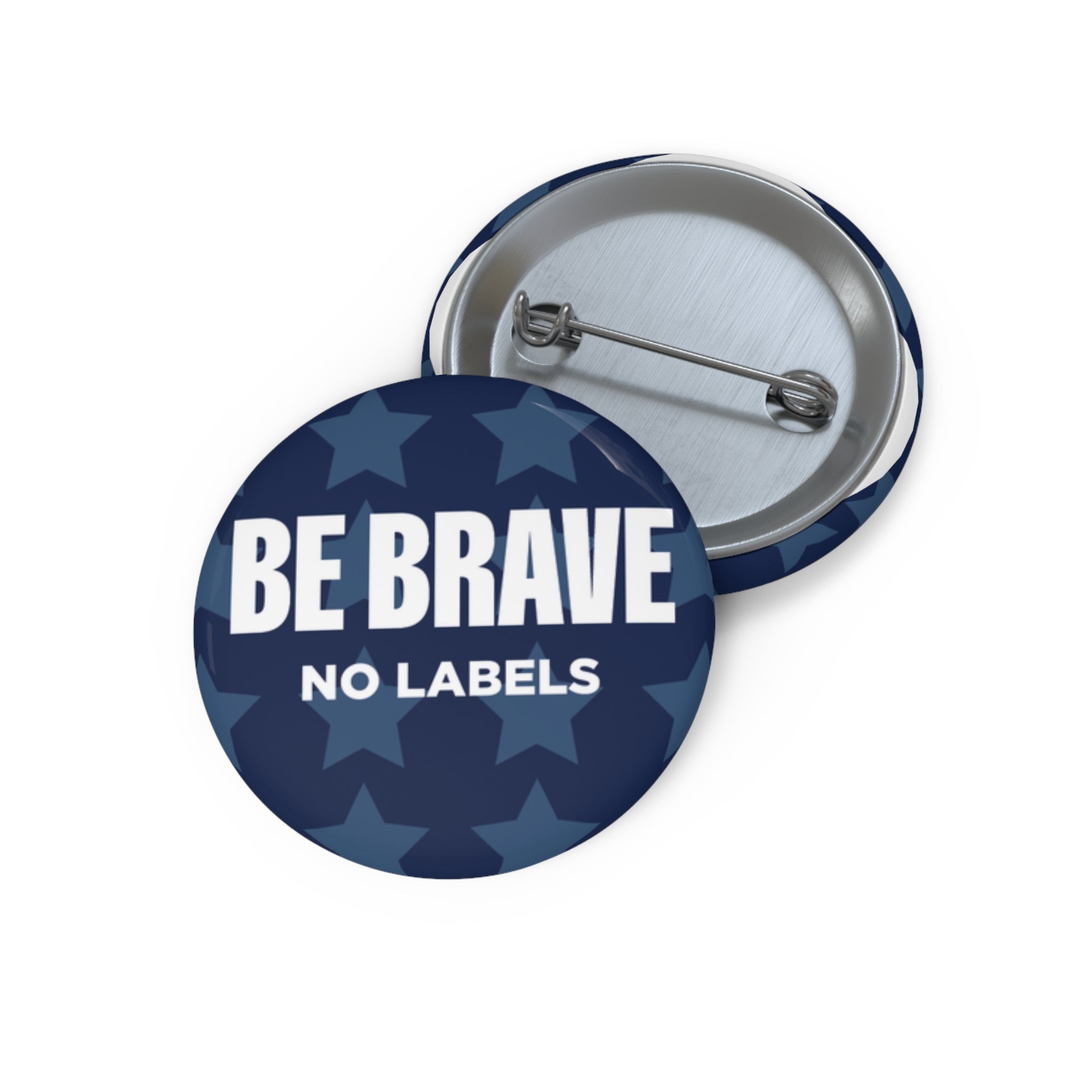 Be Brave: No Labels Button