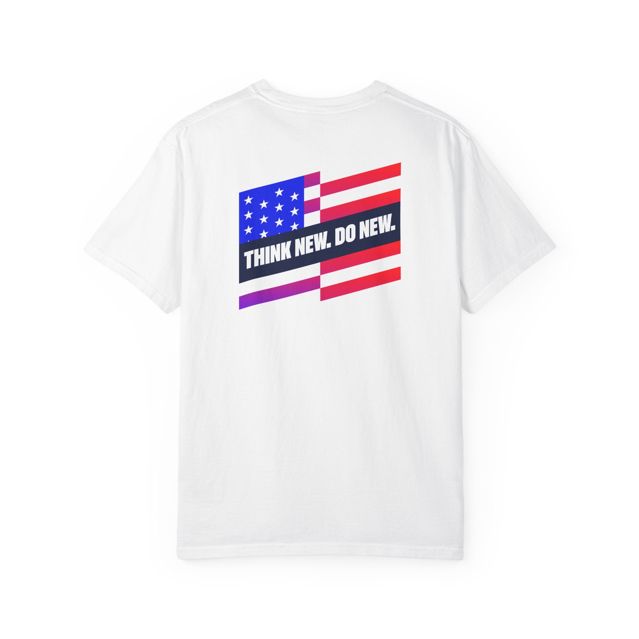 American Flag - Think New. Do New.