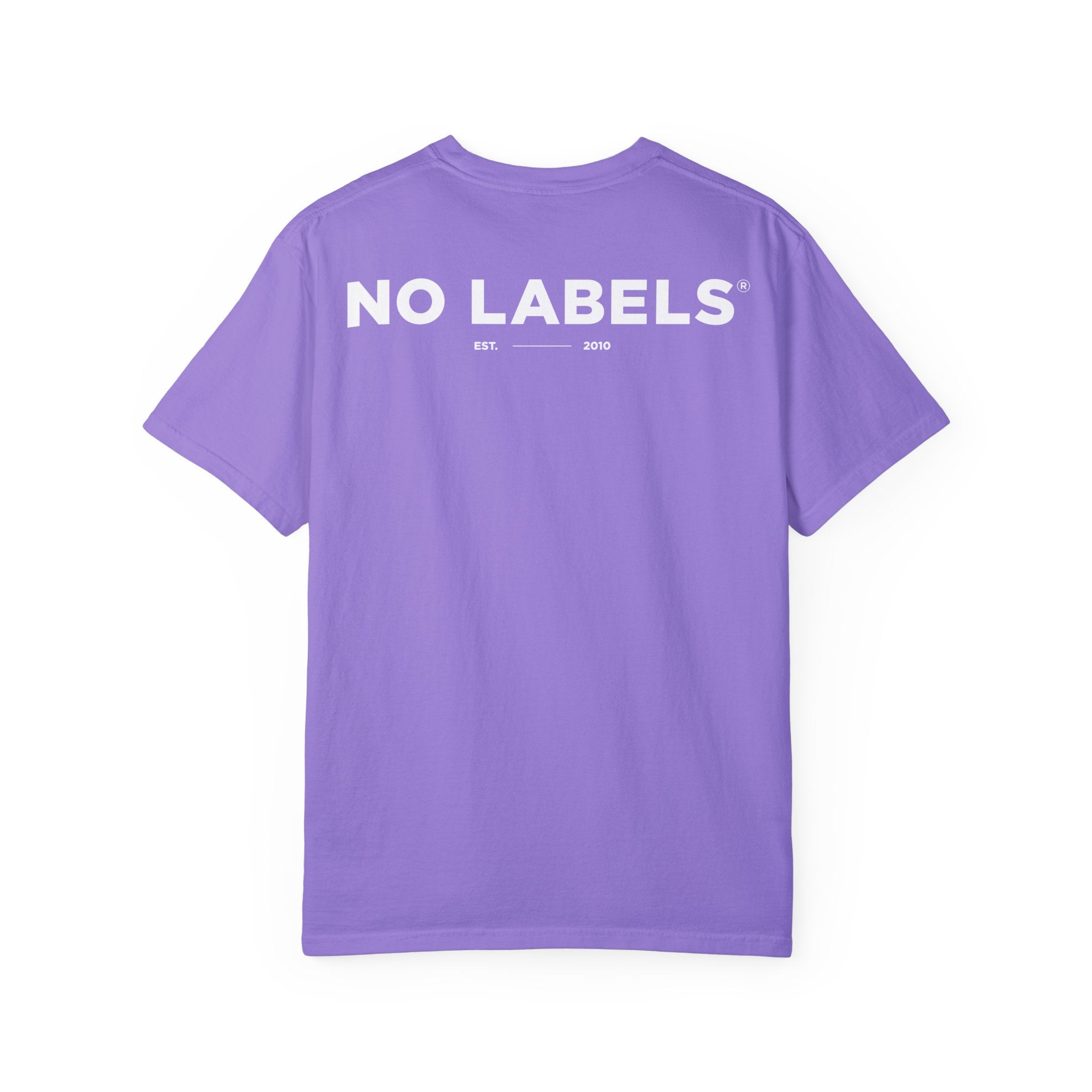 Labels: Power to the Middle Garment Dyed T-shirt Purple