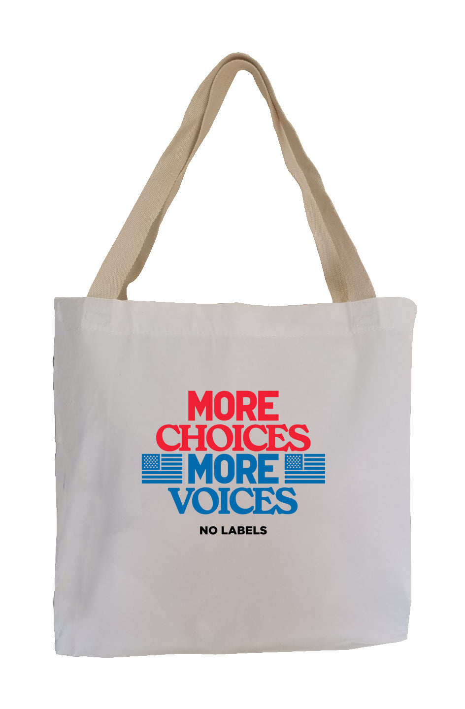 More Choices, More Voices - Eco Canvas Tote 